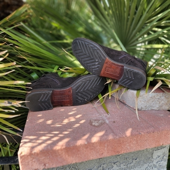 Alberto Fermani Sasso Suede Ankle Boot, Dark Brown - Picture 6 of 10